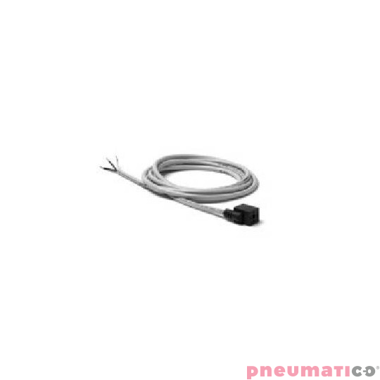 Wtyczka prosta z przewodem + LED CAMOZZI 125-503-5 Wtyczka prosta z przewodem + LED CAMOZZI 125-503-5