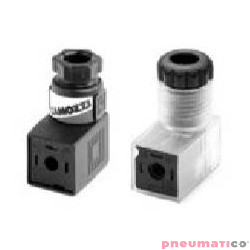 Wtyczka DIN 43650 9,4 mm+ LED CAMOZZI 125-601