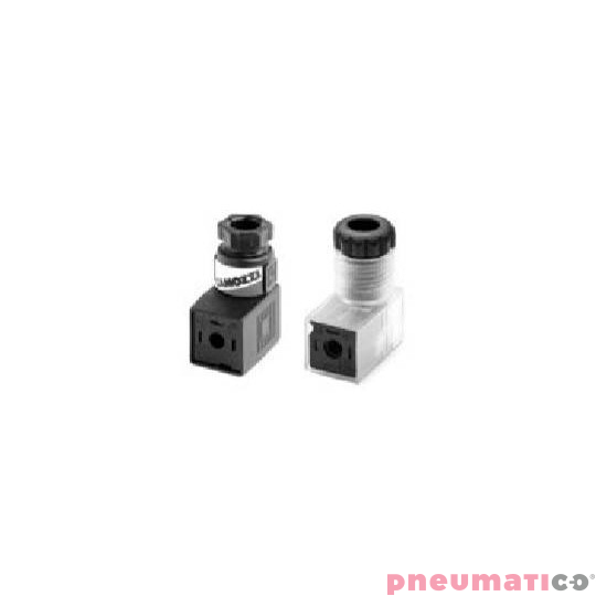 Wtyczka DIN 43650 9,4 mm+ LED CAMOZZI 125-601 Wtyczka DIN 43650 9,4 mm+ LED CAMOZZI 125-601