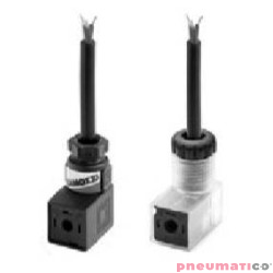 Wtyczka DIN 43650 9,4 mm+ LED CAMOZZI 125-601-2