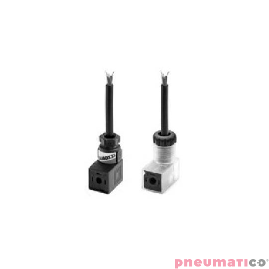 Wtyczka DIN 43650 9,4 mm+ LED CAMOZZI 125-601-2