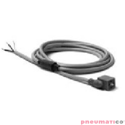 Wtyczka prosta z przewodem 2m CAMOZZI 125-903-2