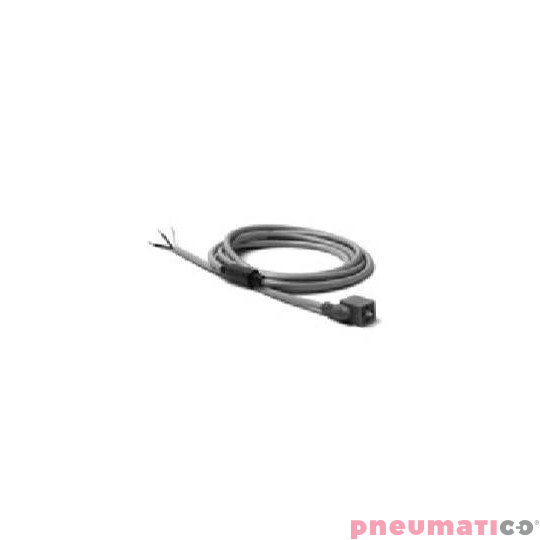 Wtyczka prosta z przewodem 2m CAMOZZI 125-903-2