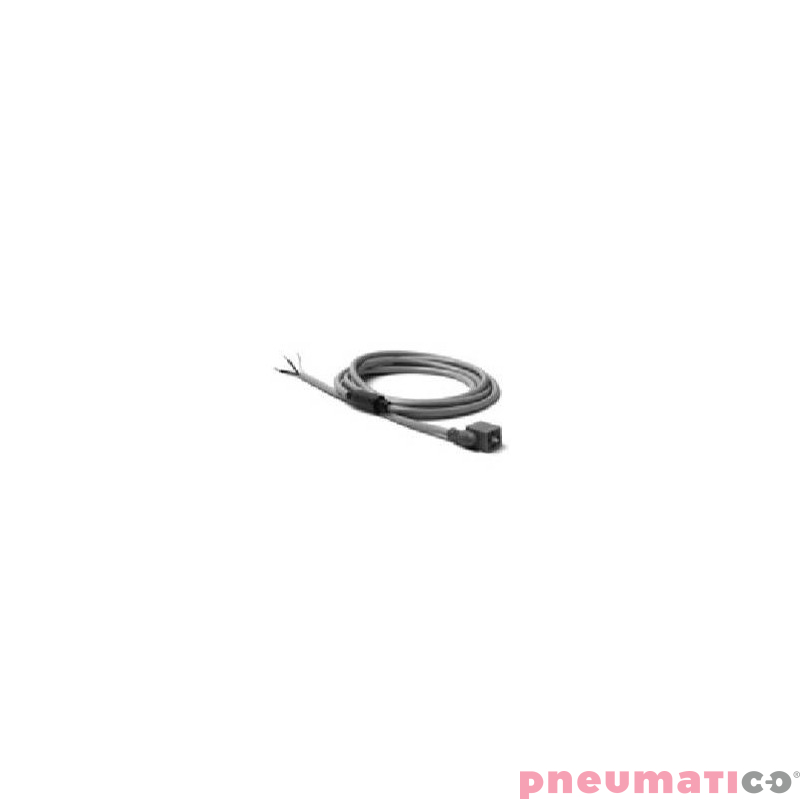 Wtyczka prosta z przewodem 5m CAMOZZI 125-903-5 Wtyczka prosta z przewodem 5m CAMOZZI 125-903-5