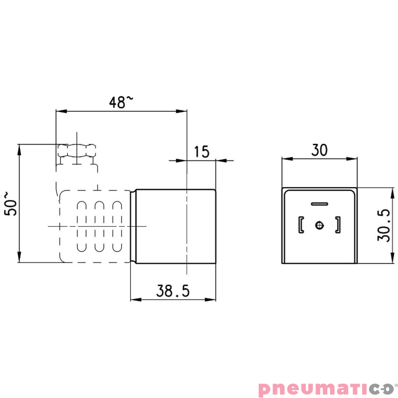 CEWKA CAMOZZI A8D 110V 50/60Hz 5VA CEWKA CAMOZZI A8D 110V 50/60Hz 5VA