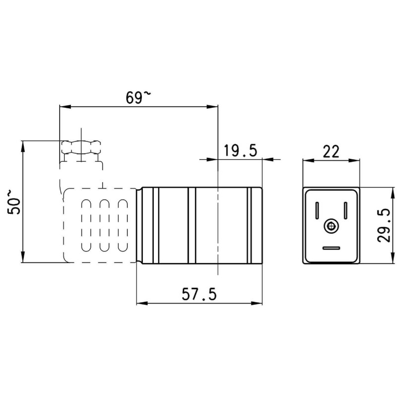 CEWKA CAMOZZI G93 24 V DC 4,2 W CEWKA CAMOZZI G93 24 V DC 4,2 W