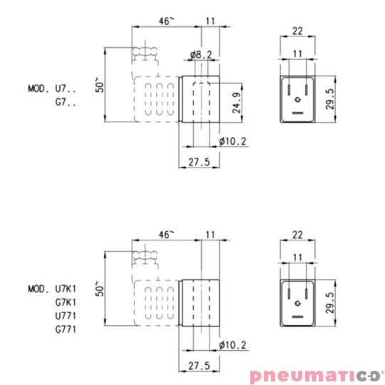 CEWKA CAMOZZI U710EX ATEX CEWKA CAMOZZI U710EX ATEX