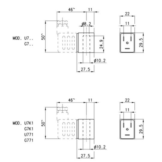 CEWKA CAMOZZI U73EX ATEX