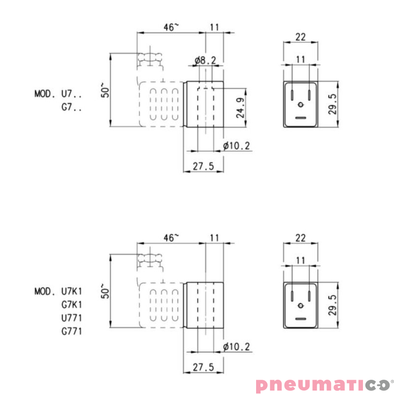 CEWKA CAMOZZI U771EX ATEX CEWKA CAMOZZI U771EX ATEX