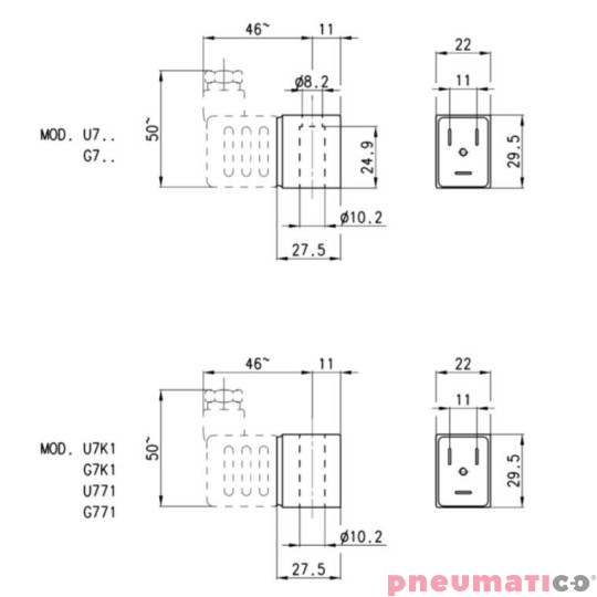 CEWKA CAMOZZI U771EX ATEX CEWKA CAMOZZI U771EX ATEX