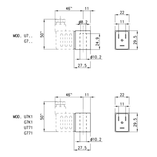 CEWKA CAMOZZI U77EX ATEX