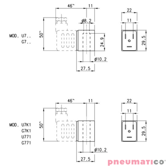 CEWKA CAMOZZI U7HEX ATEX CEWKA CAMOZZI U7HEX ATEX