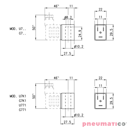 CEWKA CAMOZZI U7JEX ATEX CEWKA CAMOZZI U7JEX ATEX