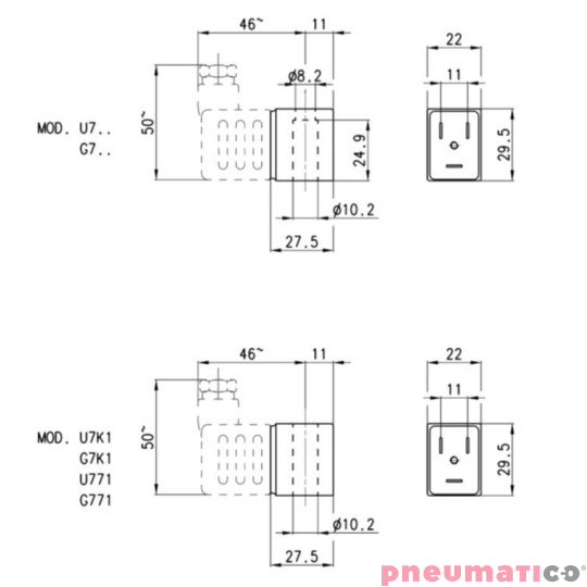 CEWKA CAMOZZI U7KEX ATEX