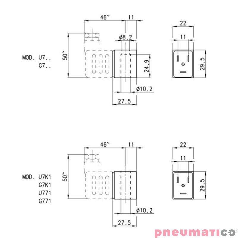 CEWKA CAMOZZI U7K1 CEWKA CAMOZZI U7K1