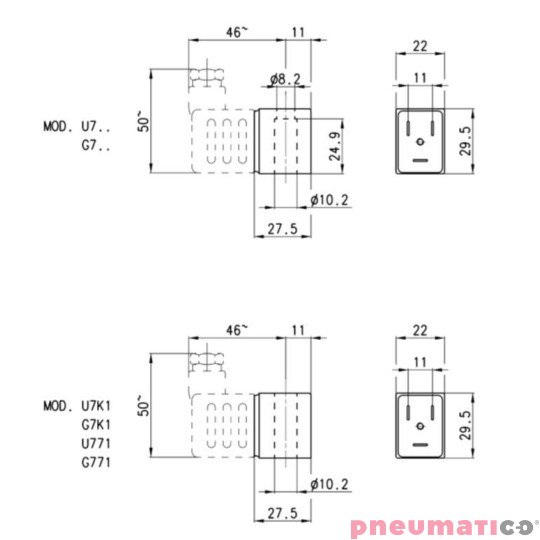 CEWKA CAMOZZI U7K1 CEWKA CAMOZZI U7K1