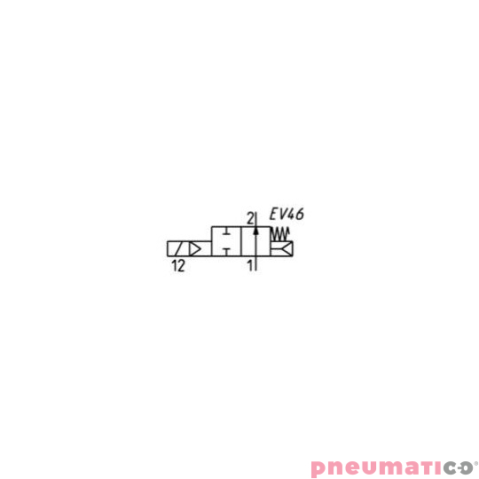 ELEKTROZAW&Oacute;R CAMOZZI CFB-A18X-W1 2/2 NO 1 1/2 FKM