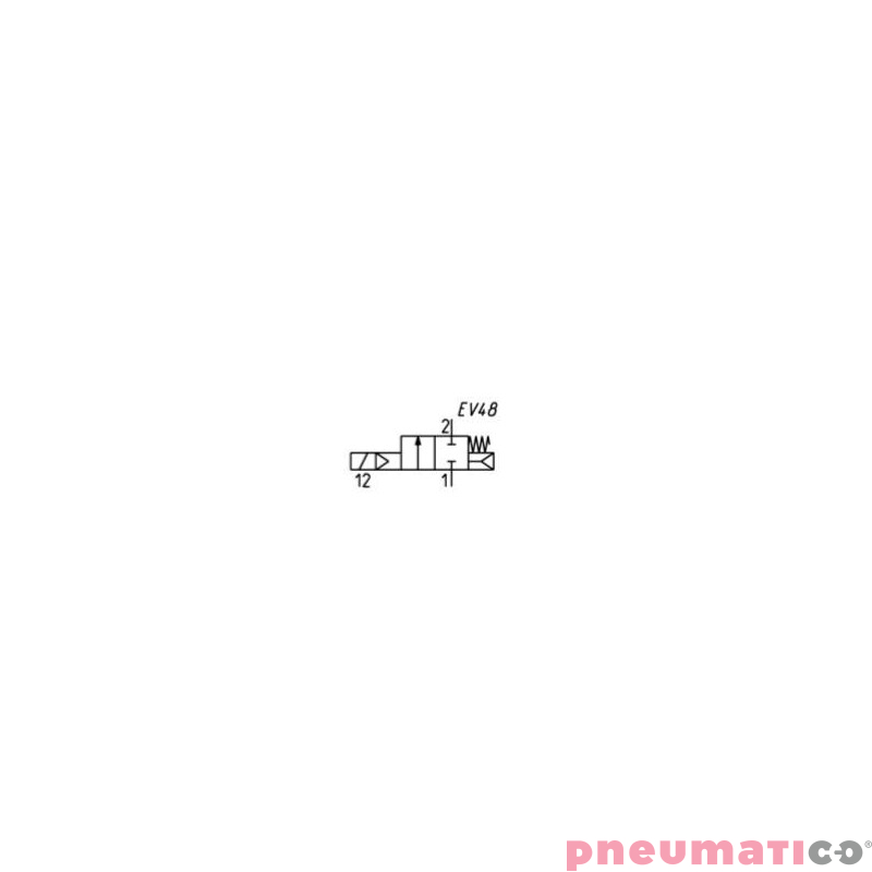 ELEKTROZAW&Oacute;R CAMOZZI CFB-A24N-W1 2/2 NC 1/2 FKM