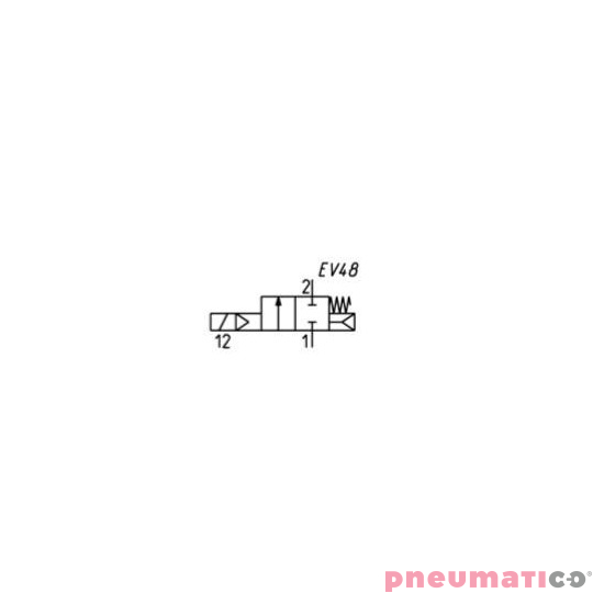ELEKTROZAW&Oacute;R CAMOZZI CFB-A24N-W1 2/2 NC 1/2 FKM