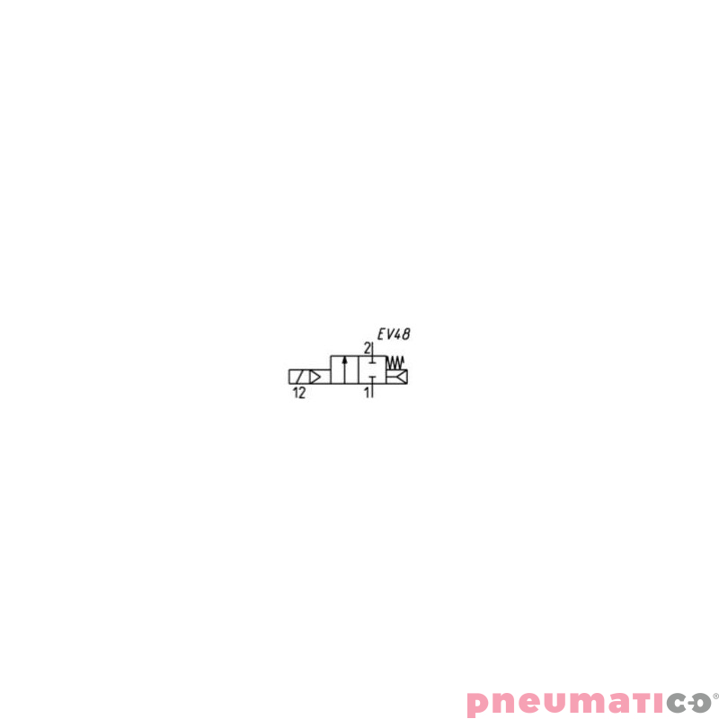 ELEKTROZAW&Oacute;R CAMOZZI CFB-A24N-W1-B73 2/2 NC 1/2 FKM