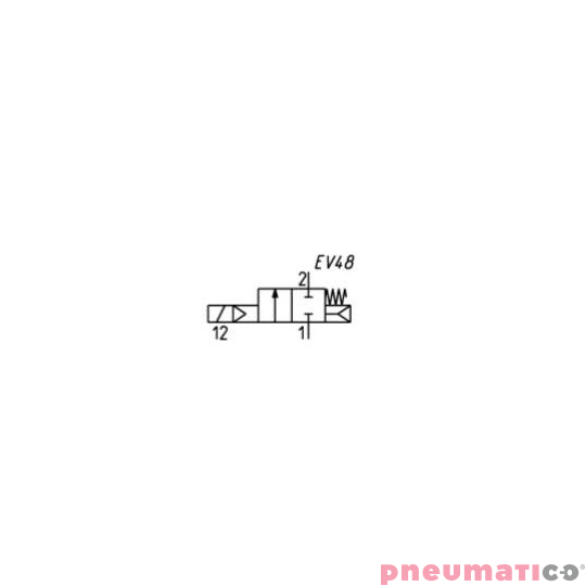 ELEKTROZAW&Oacute;R CAMOZZI CFB-A24N-W1-B73 2/2 NC 1/2 FKM