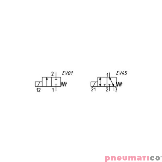 ELEKTROZAW&Oacute;R CAMOZZI CFB-D21A-WX 2/2 NC 1/8 FKM INOX