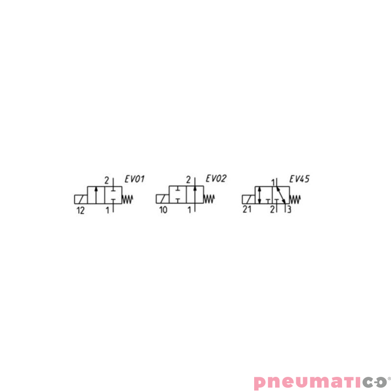ELEKTROZAWÓR CAMOZZI CFB-D21F-E1 2/2 NC 1/8 EPDM ELEKTROZAWÓR CAMOZZI CFB-D21F-E1 2/2 NC 1/8 EPDM