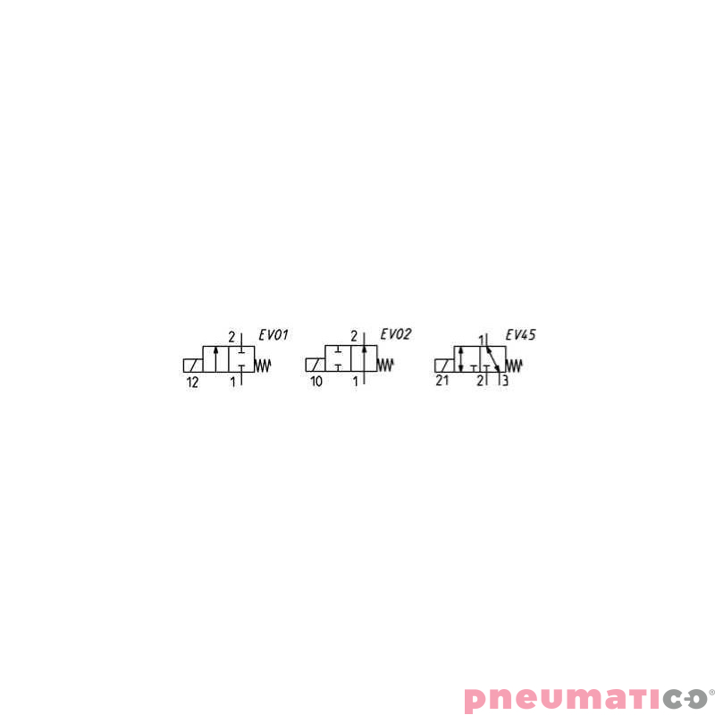 ELEKTROZAWÓR CAMOZZI CFB-D21F-W1 2/2 NC G 1/8 ELEKTROZAWÓR CAMOZZI CFB-D21F-W1 2/2 NC G 1/8