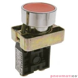 Zaw&oacute;r ręczny przycisk - sprężyna 3/2 NC PNEUMAX