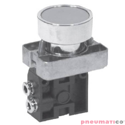 Zaw&oacute;r ręczny przycisk - sprężyna 3/2 NC PNEUMAX