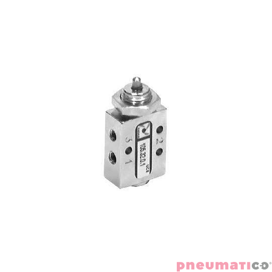 Zaw&oacute;r ręczny - popychacz - sprężyna 3/2 PNEUMAX