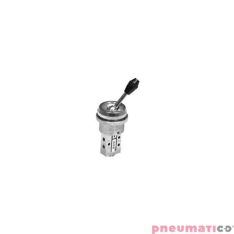 Zawór ręczny - dźwignia panel - dwupozycyjna 3/2 PNEUMAX Zawór ręczny - dźwignia panel - dwupozycyjna 3/2 PNEUMAX