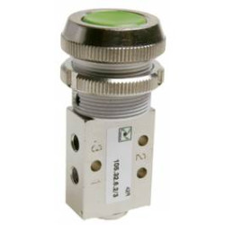 Zawór ręczny - przycisk sprężyna 3/2 PNEUMAX