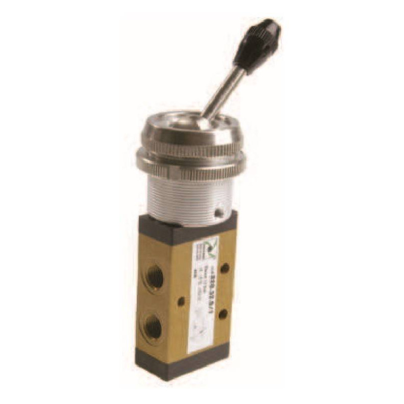 Zawór ręczny - dźwignia w osi - panel 30 dwupozycyjny 3/2 PNEUMAX Zawór ręczny - dźwignia w osi - panel 30 dwupozycyjny 3/2 PNEUMAX