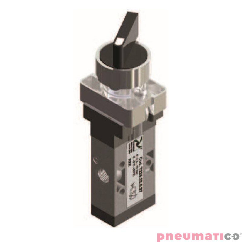 Zawór ręczny - przełącznik dwupozycyjny 3/2 PNEUMAX Zawór ręczny - przełącznik dwupozycyjny 3/2 PNEUMAX