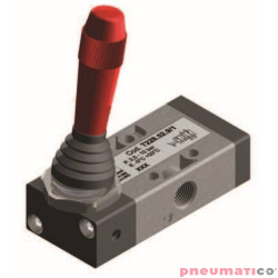 Zaw&oacute;r ręczny - dźwignia boczna dwupozycyjna 3/2 PNEUMAX