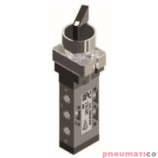 Zawór ręczny - przełącznik dwupozycyjny 5/2 PNEUMAX Zawór ręczny - przełącznik dwupozycyjny 5/2 PNEUMAX