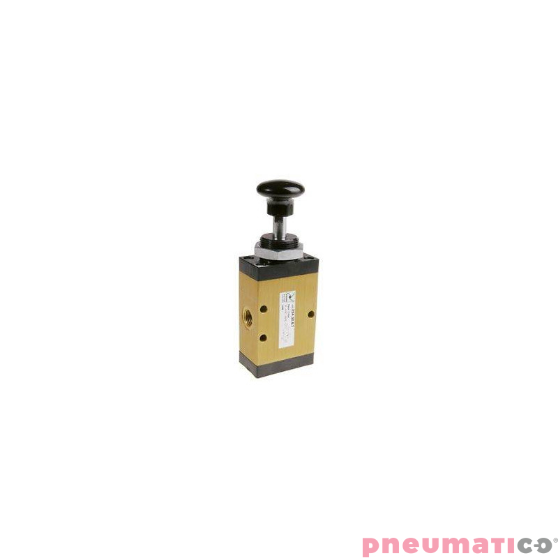 Zawór ręczny - przycisk cięgno sprężyna 3/2 PNEUMAX Zawór ręczny - przycisk cięgno sprężyna 3/2 PNEUMAX