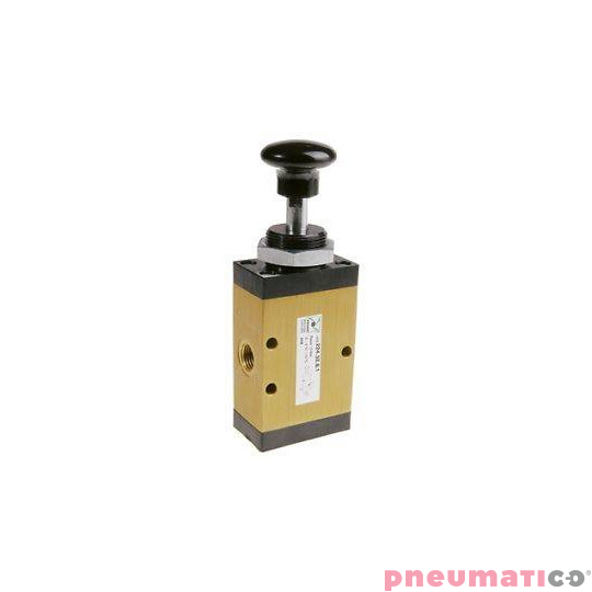 Zawór ręczny - przycisk cięgno sprężyna 3/2 PNEUMAX Zawór ręczny - przycisk cięgno sprężyna 3/2 PNEUMAX