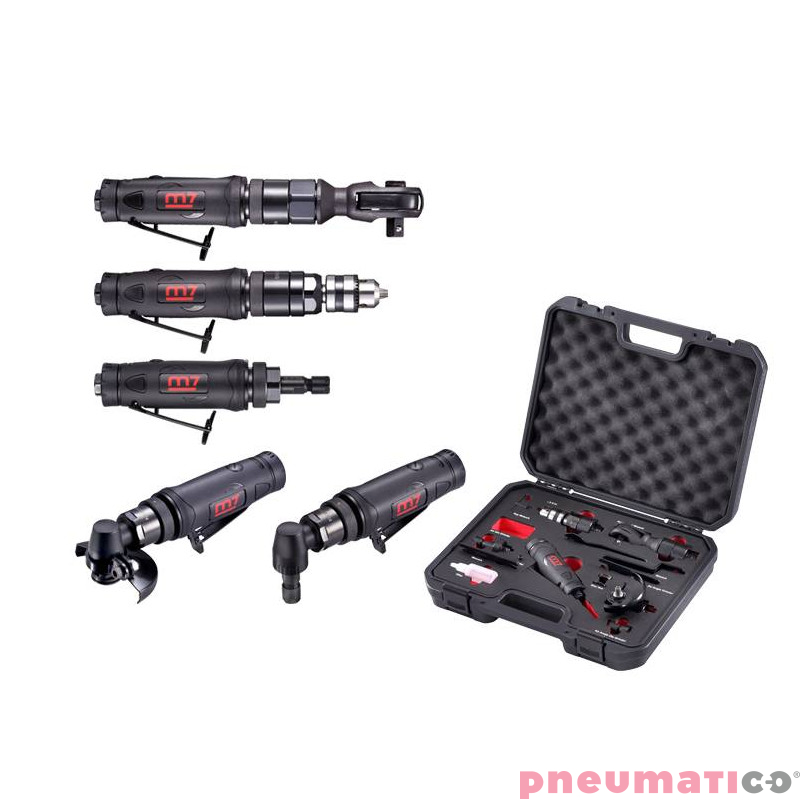Zestaw narzędzi pneumatycznych 5 w1 M7 NE-0405-KIT Zestaw narzędzi pneumatycznych 5 w1 M7 NE-0405-KIT