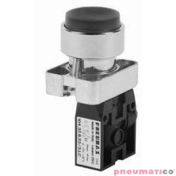 Zawór ręczny wystający przycisk - sprężyna 3/2 NC PNEUMAX