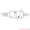 Elektrozawór - cewka - sprężyna (monostabilny) 3/2 PNEUMAX 8880.32.C.39.F00 Elektrozawór - cewka - sprężyna (monostabilny) 3/2 PNEUMAX 8880.32.C.39.F00
