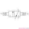 Elektrozawór - cewka - cewka (bistabilny) 3/2 PNEUMAX Elektrozawór - cewka - cewka (bistabilny) 3/2 PNEUMAX