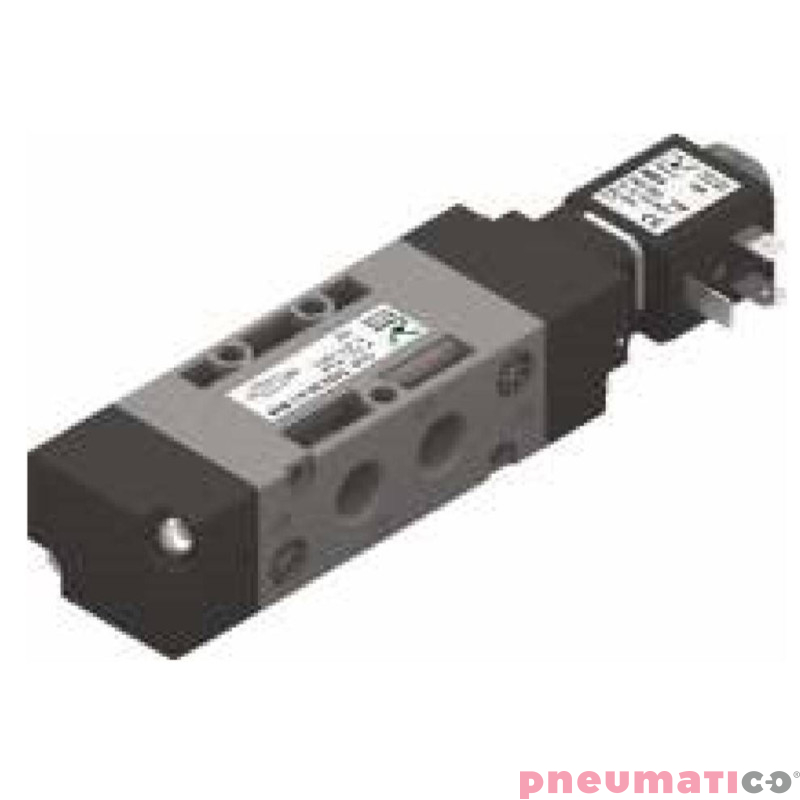 Zawór elektromagnetyczny - cewka - sprężyna (zasilanie wewnętrzne pilota) 5/2 PNEUMAX T424.52.0.1.B Zawór elektromagnetyczny - cewka - sprężyna (zasilanie wewnętrzne pilota) 5/2 PNEUMAX T424.52.0.1.B