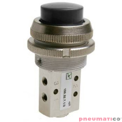 Zaw&oacute;r ręczny - przycisk sprężyna 3/2 PNEUMAX