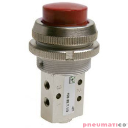 Zawór ręczny - przycisk sprężyna 3/2 PNEUMAX