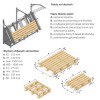 St&oacute;ł do produkcji palet PT-3300