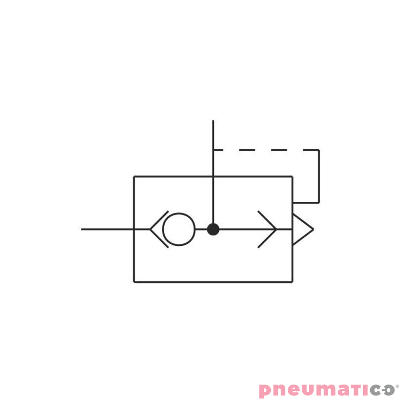 Zawór szybkiego spustu - przyłącza pod kątem 90° PNEUMAX Zawór szybkiego spustu - przyłącza pod kątem 90° PNEUMAX