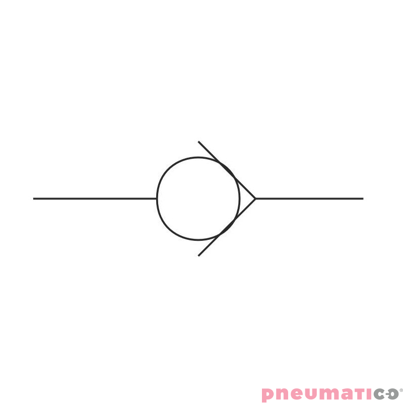 Zawór zwrotny - kompaktowy FPM G 1/8" PNEUMAX 6.07.18VR Zawór zwrotny - kompaktowy FPM G 1/8" PNEUMAX 6.07.18VR