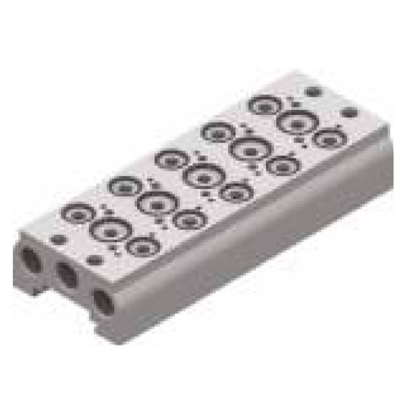 Płyta (baza) przyłączeniowa, aluminiowa, dla zawor&oacute;w T488 PNEUMAX